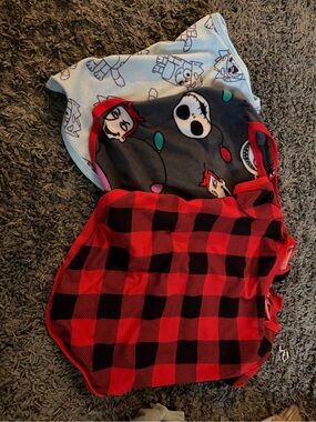 Cozy Pet Pajamas- Bluey, Nightmare before Christmas, and buffalo plaid